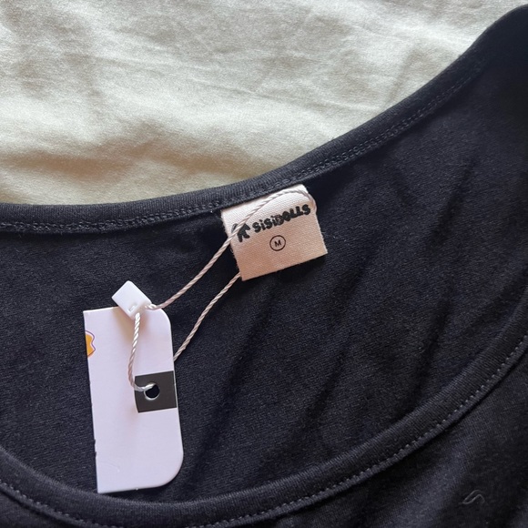 Sisidolls Size M Polka Dot Dress Length 38” Short Sleeve Side Pockets #1701 - Picture 3 of 6